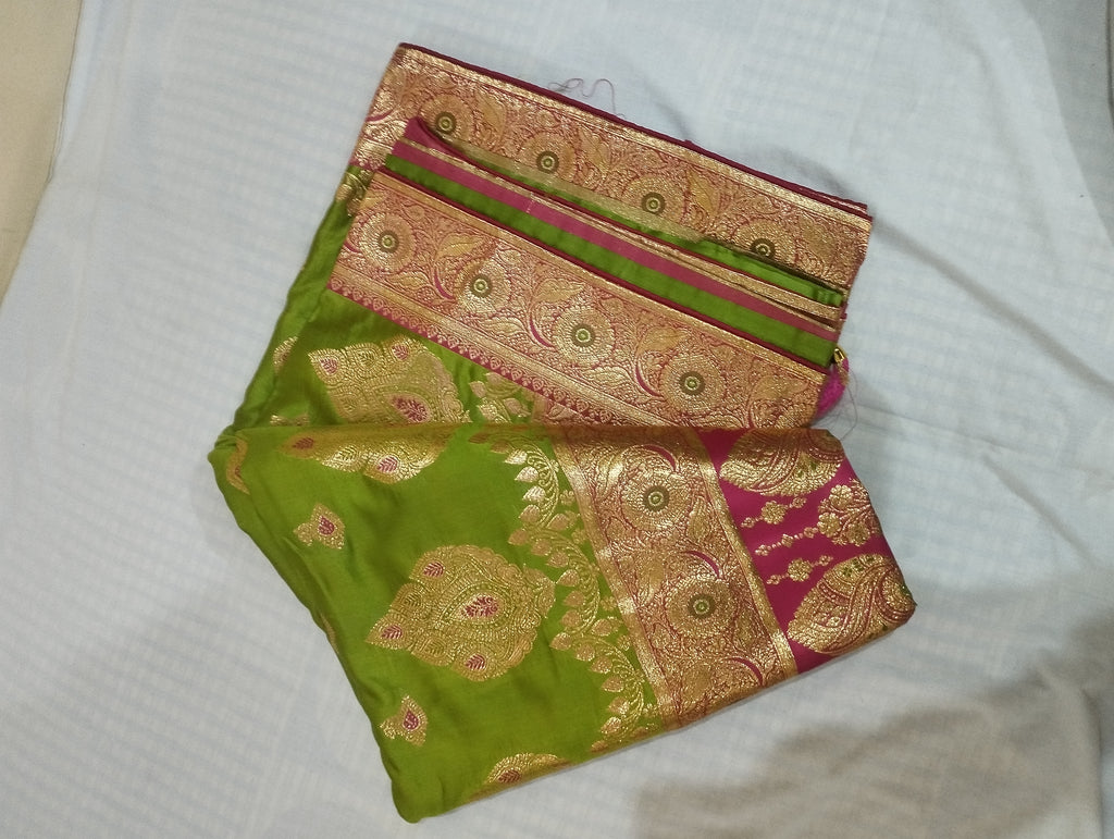 Satin Saree