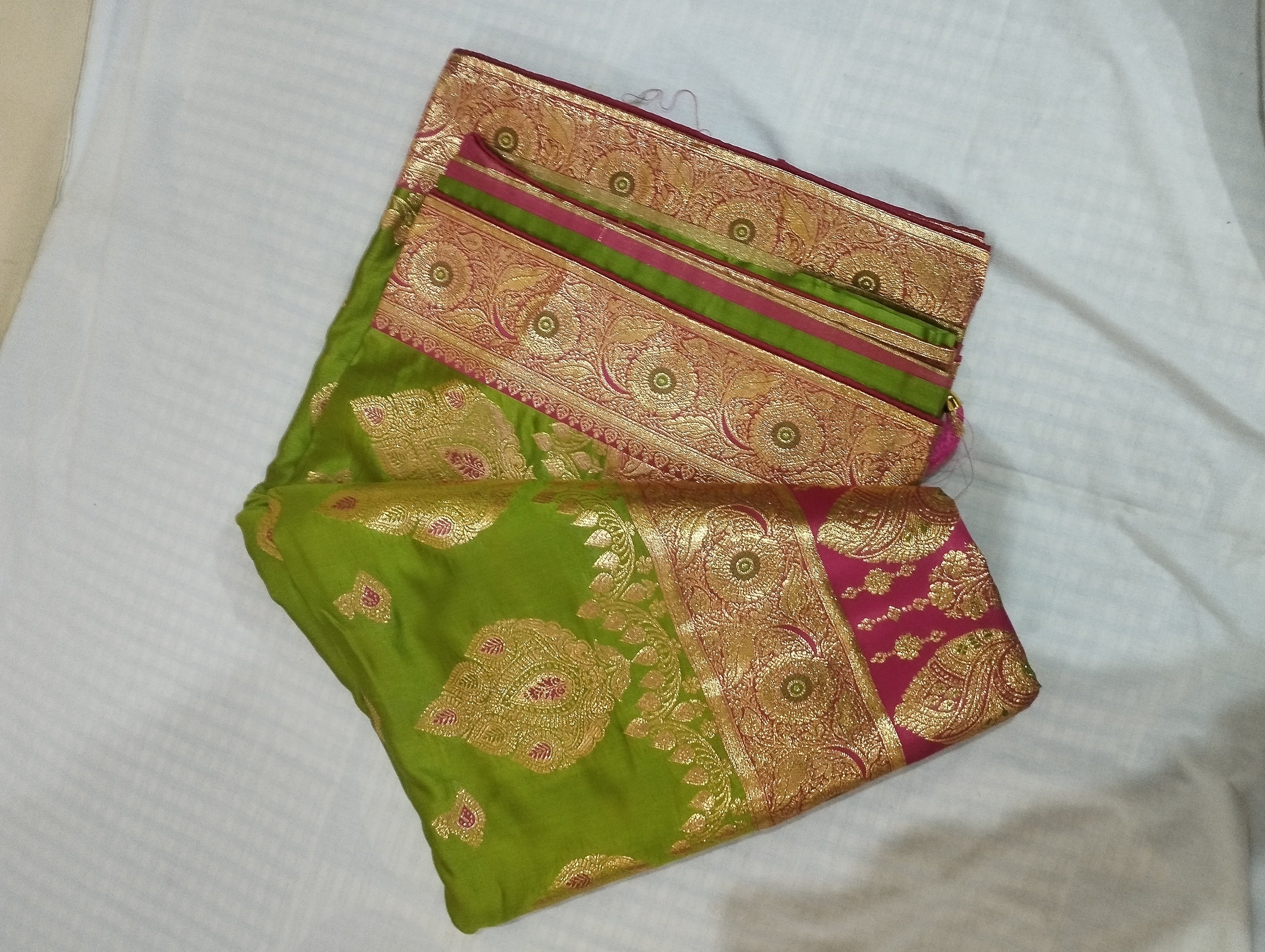 Satin Saree