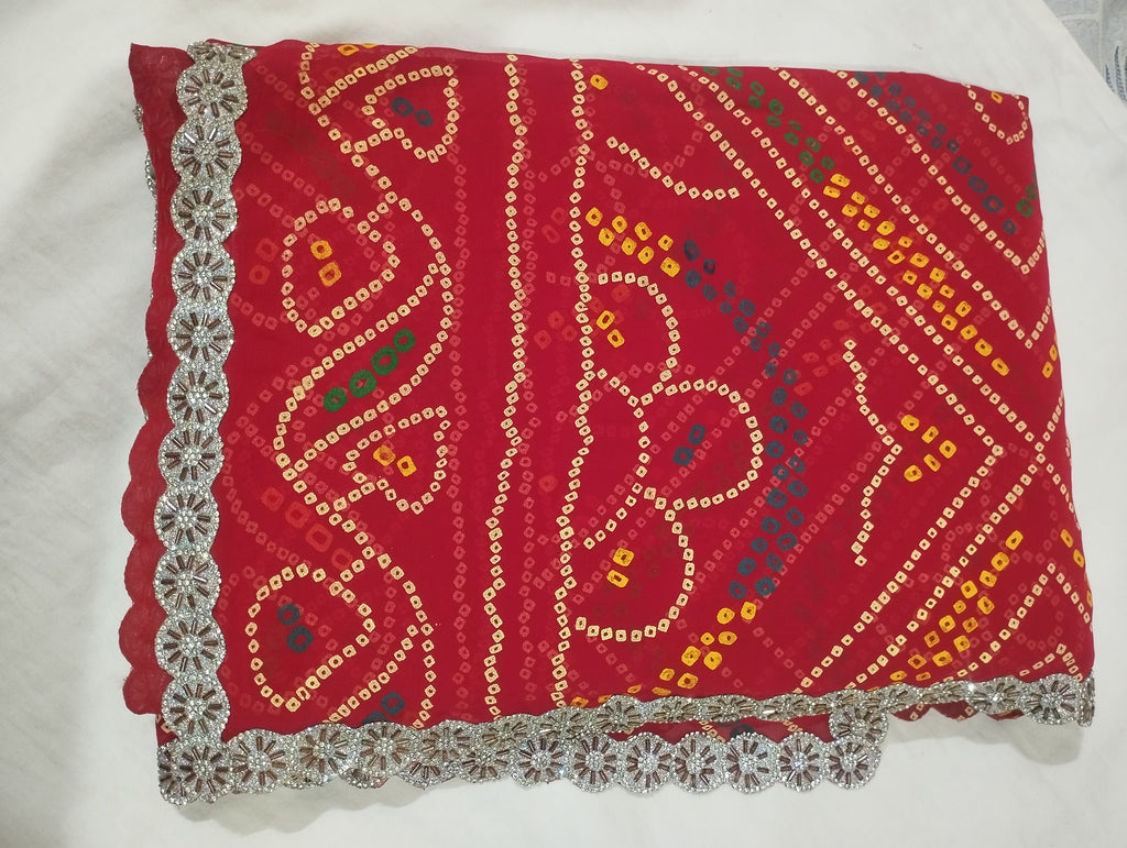 Bhandhej Moor Saree
