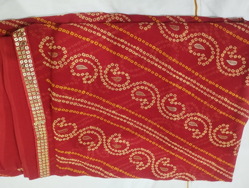 Bhandhej Chundri A Saree