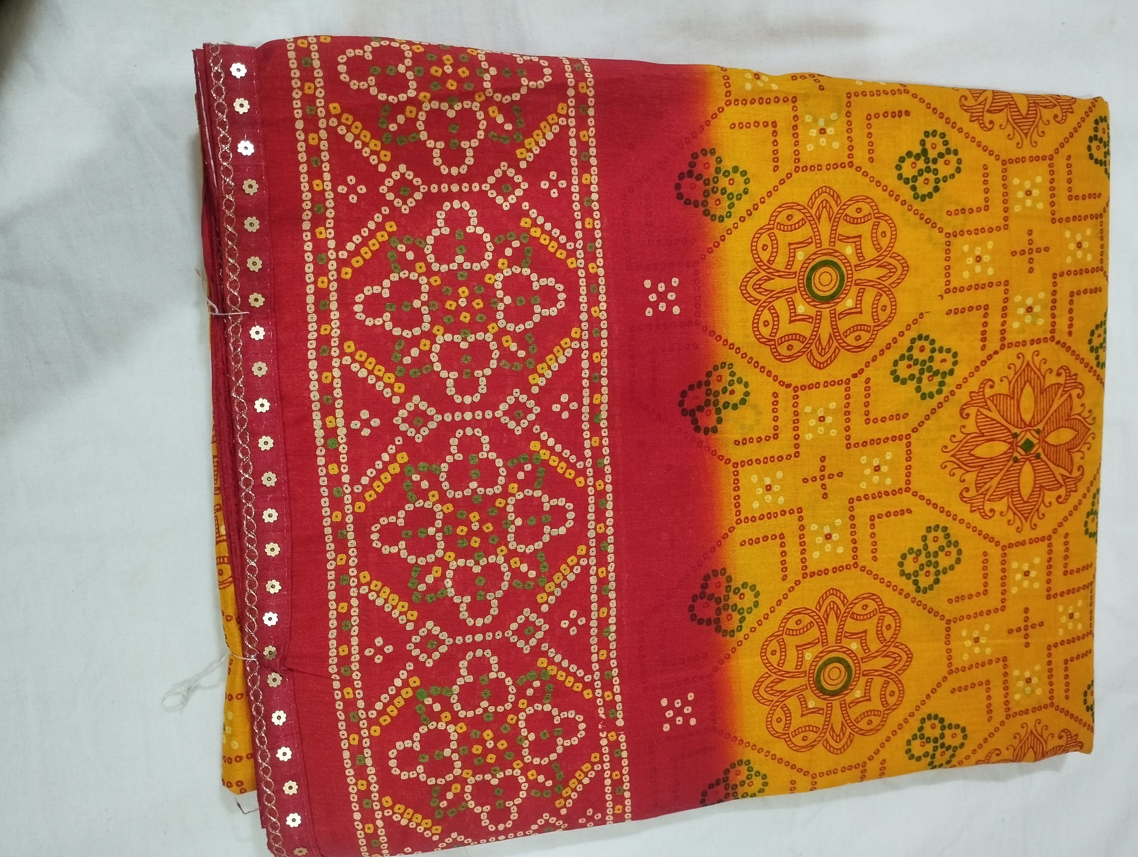 Bhandhej Chundri C Saree