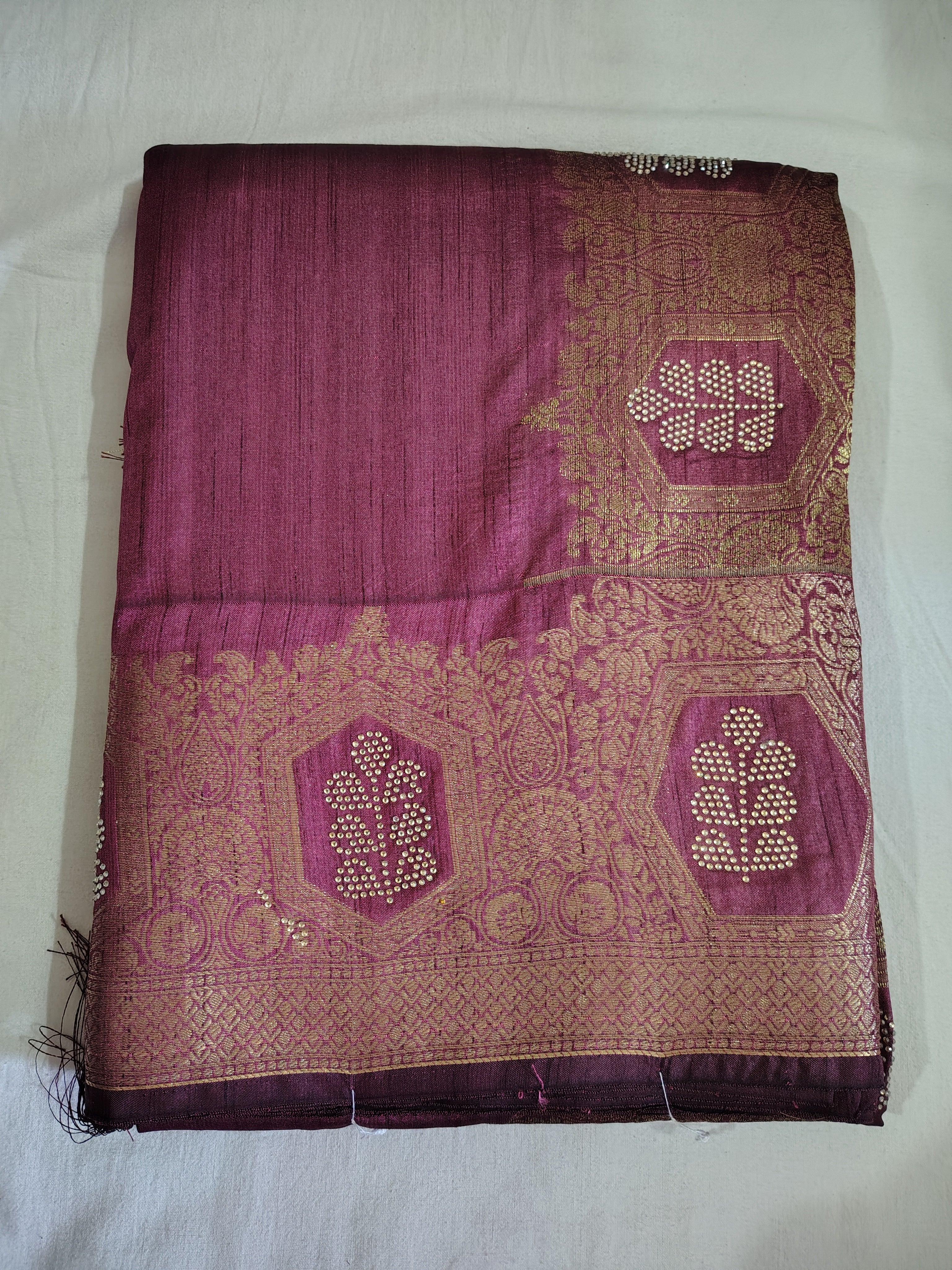 Satin saree-B