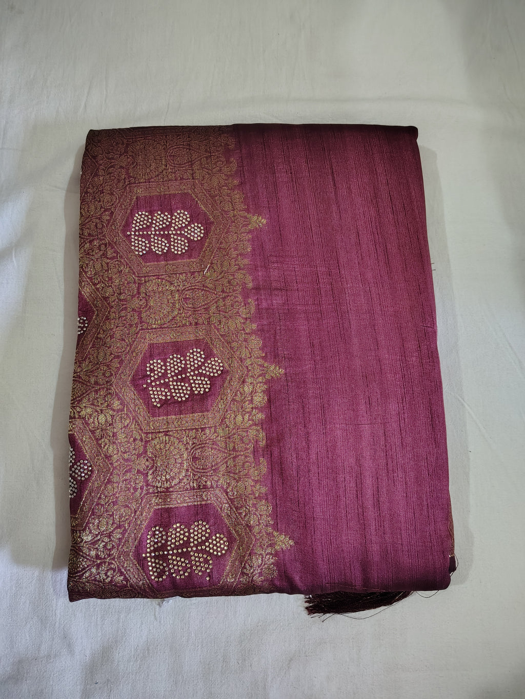 Satin saree-B