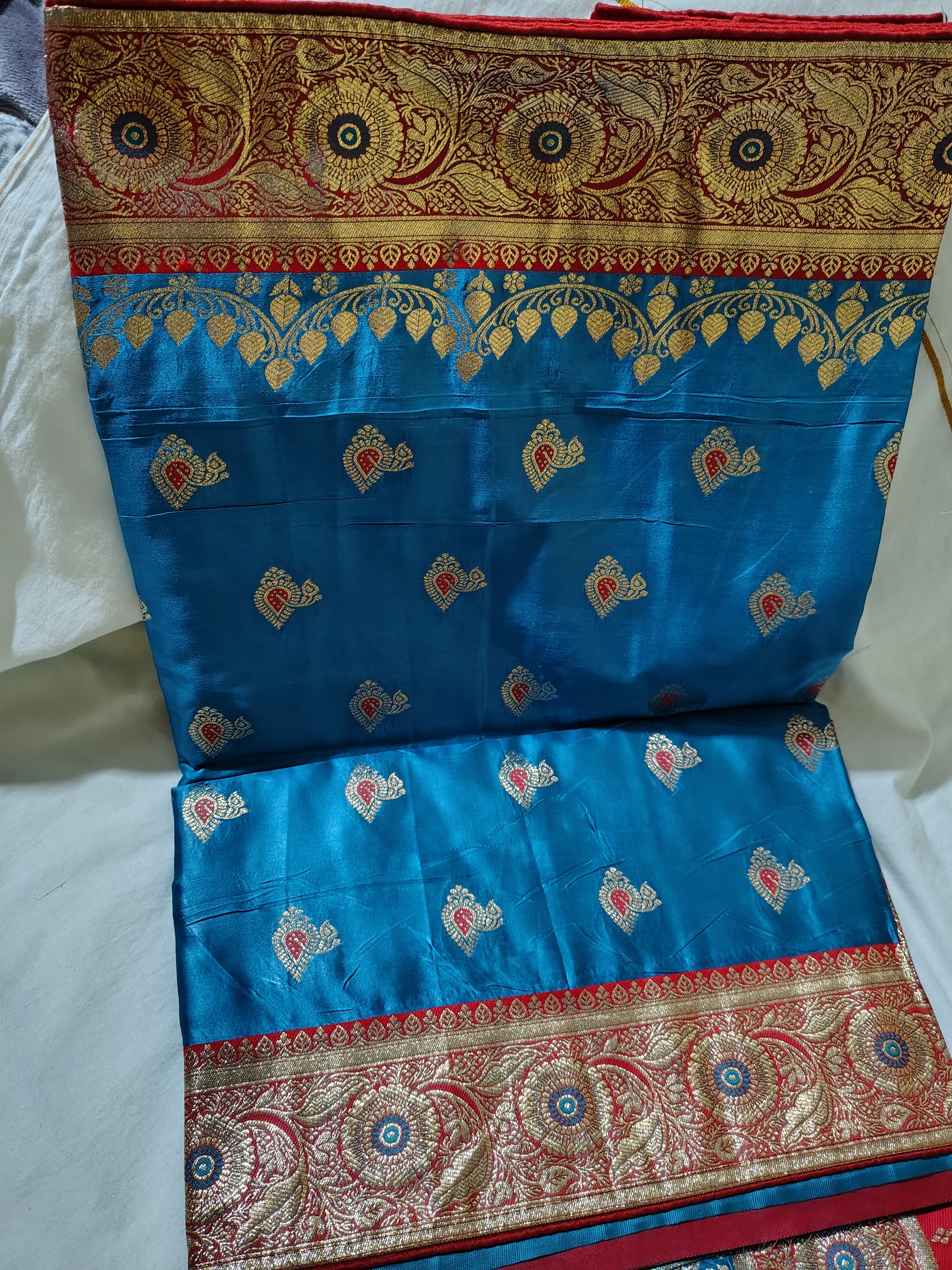 Satin Saree