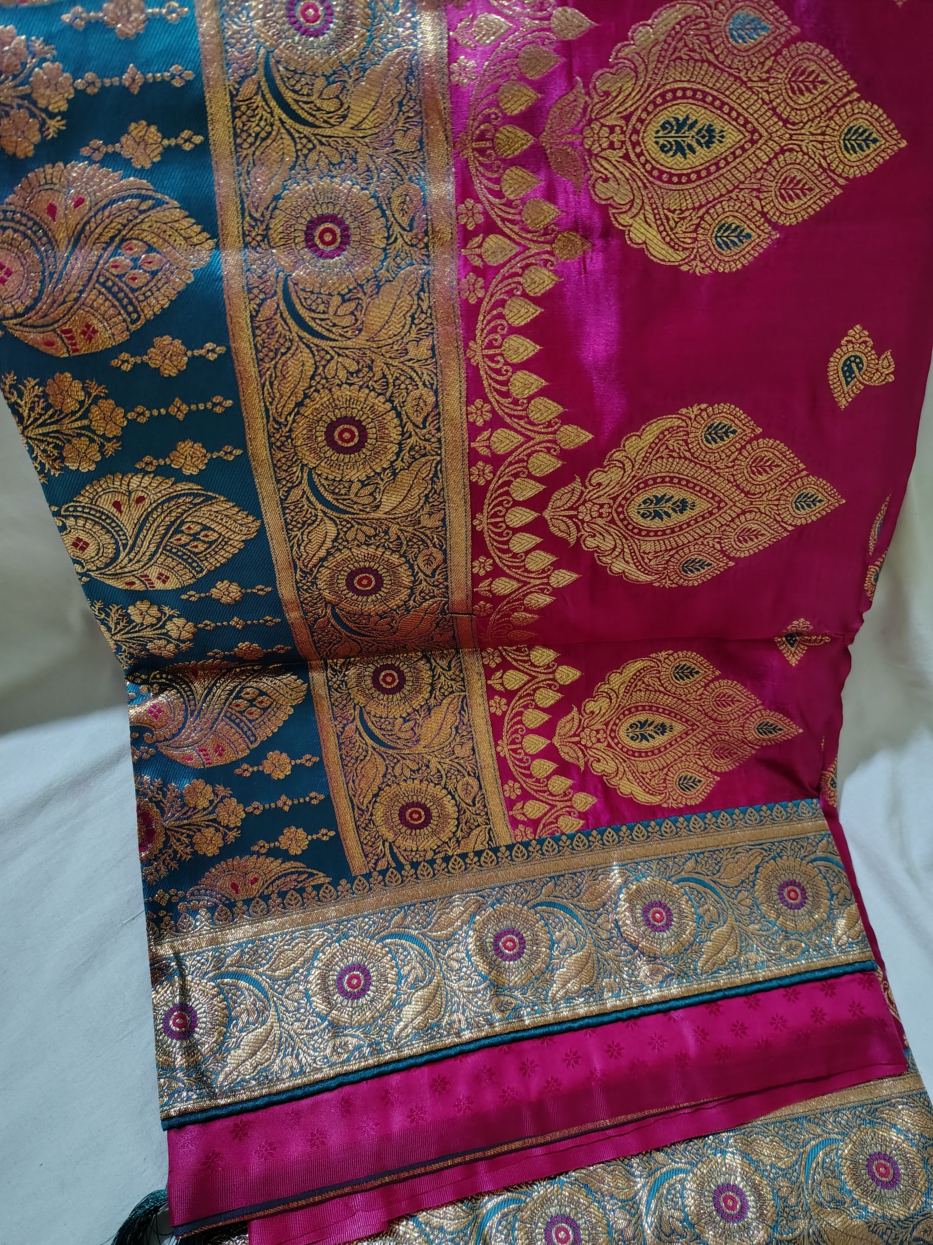 Satin Saree