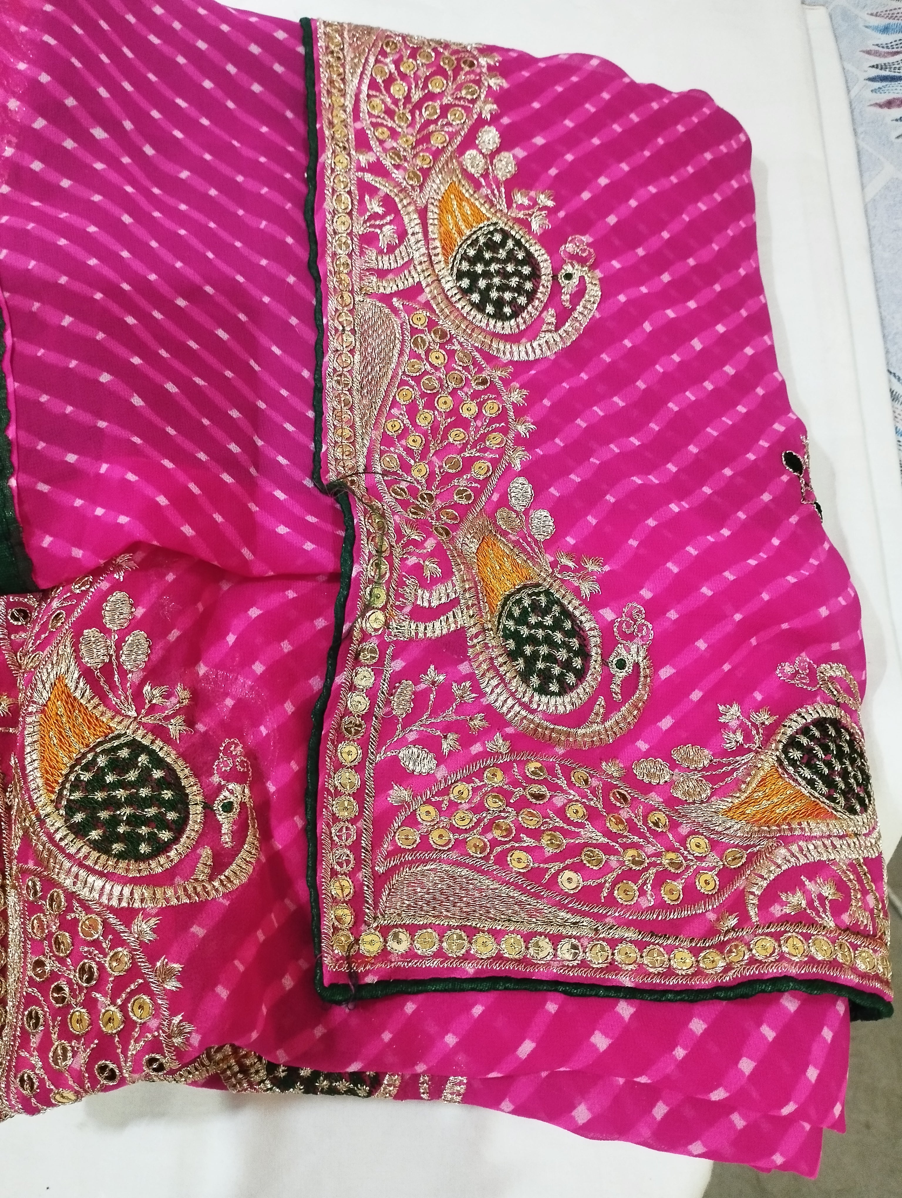 Bhandhej Les Saree